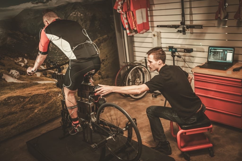 How high should my bike saddle be?
