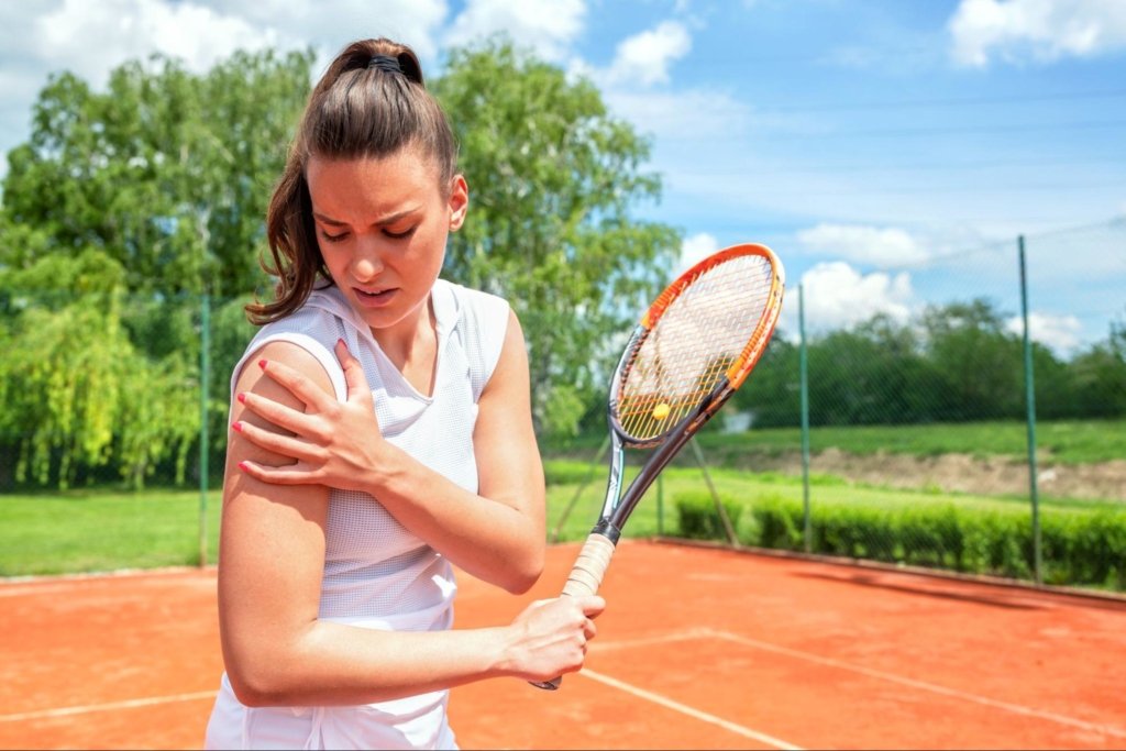 Why do I get shoulder pain when I serve?
