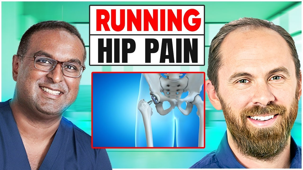 doctor and physio discussing hip pain when running in london