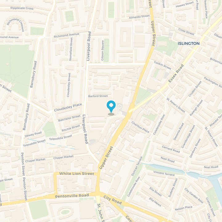 Map showing the location of Angel N1 Clinic
